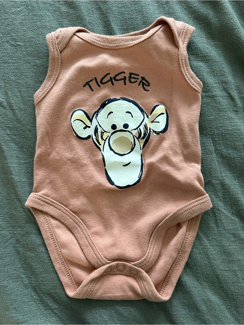 Tigger Graphic Tank One-Piece Bodysuit -
